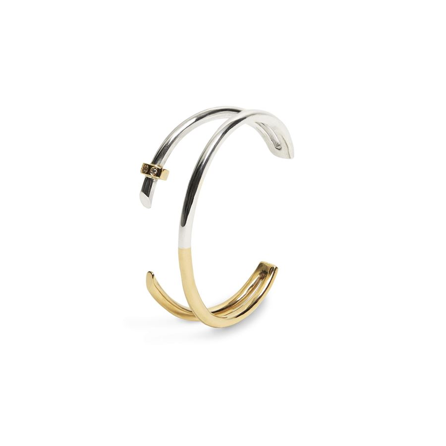 Bracciale 'Neon' 2 elementi con bullone<BR/>